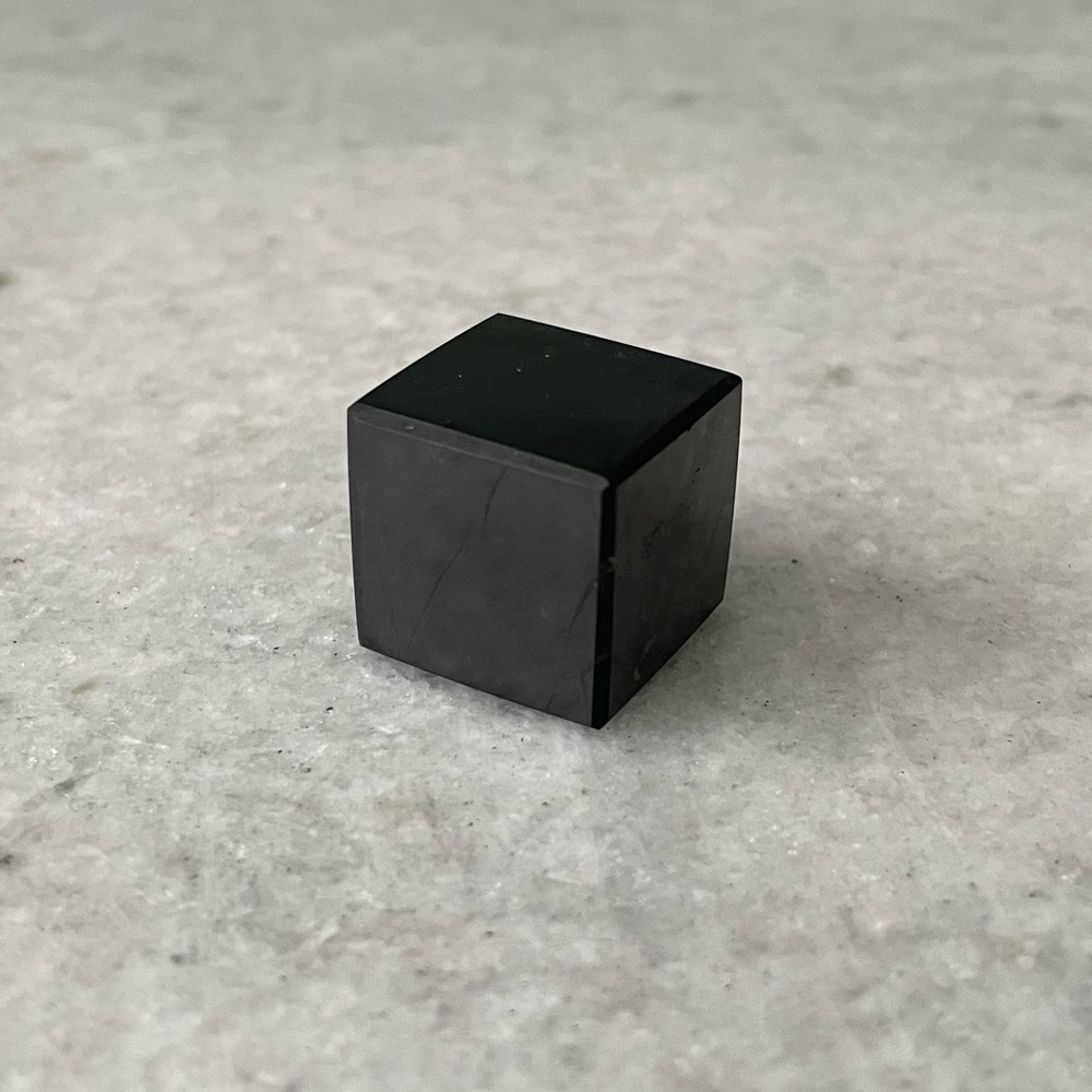 Polished Shungite Cube 20mm